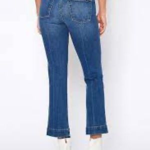 Noend Denim Farrah Kick Flare jeans in Bella Wash